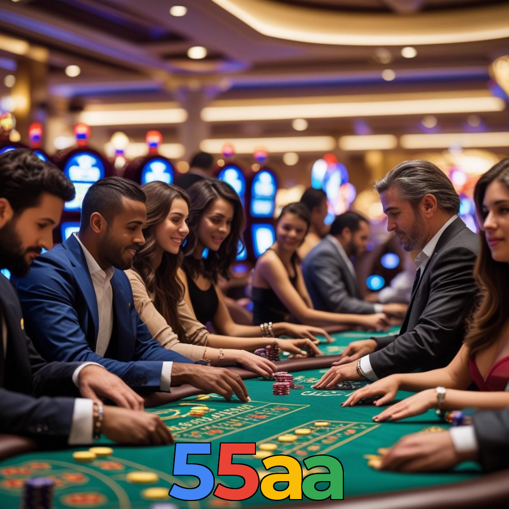 55aa：Jogue slots, aposte no futebol e ganhe prêmios incríveis no nosso cassino!