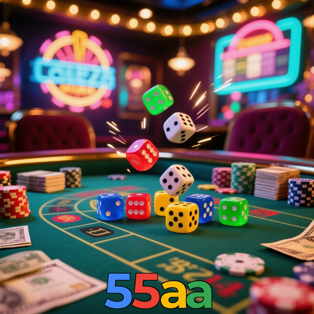 55aa：Jogue nas melhores slots e leve o jackpot para casa!