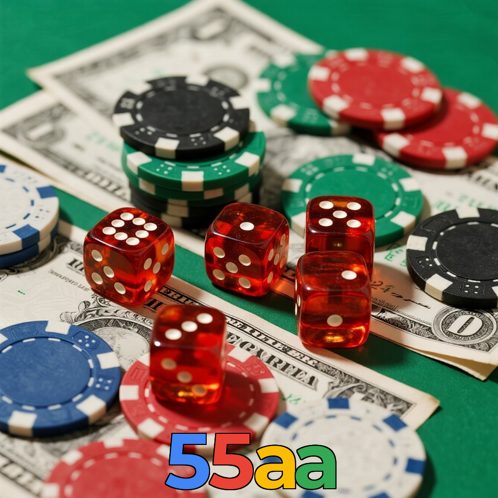 55aa：Jogue slots, aposte no futebol e vença com grandes vitórias!