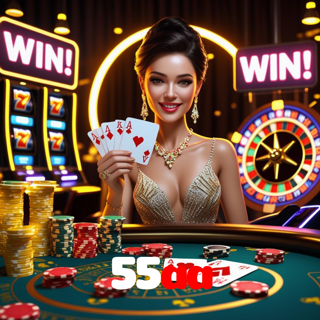 55aa:O melhor cassino online com slots, poker e apostas no futebol!