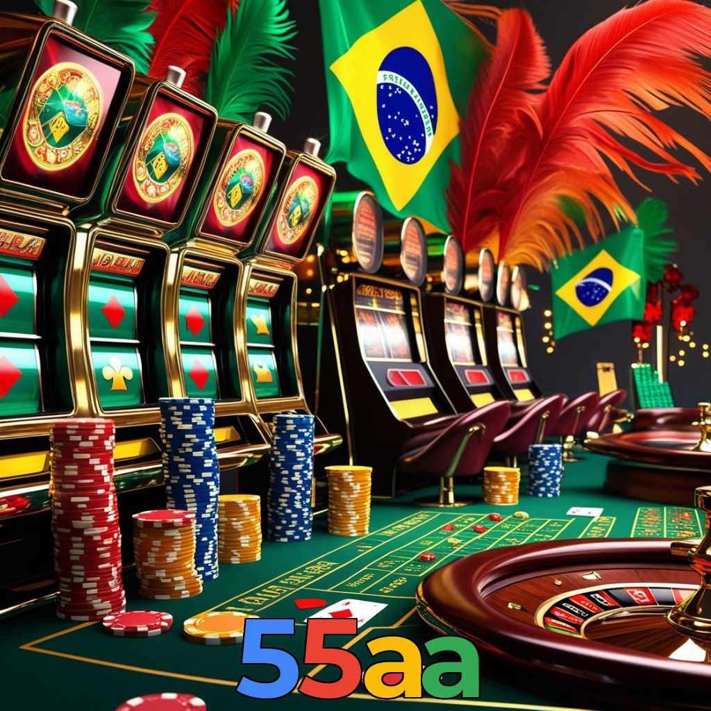 55aa：Jogue nas melhores slots e conquiste grandes jackpots!