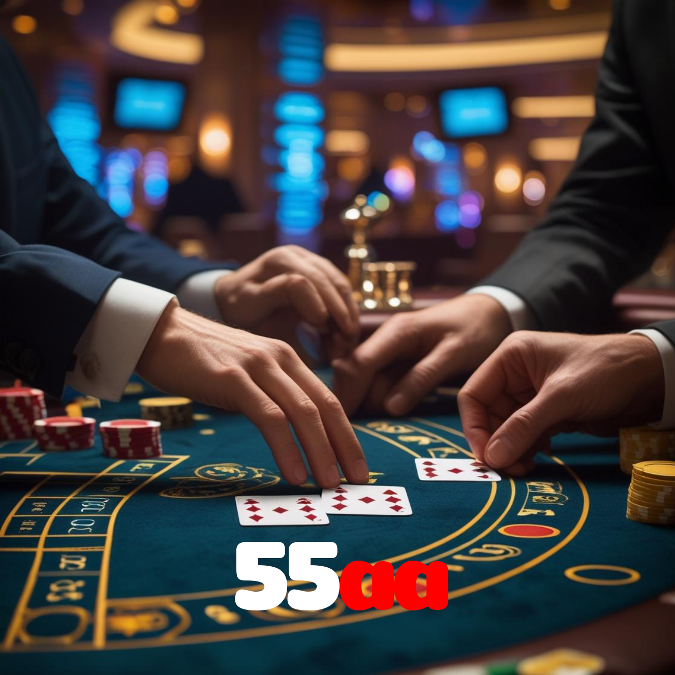 55aa:A sorte não tem limites! Vença no Blackjack e leve o prêmio!