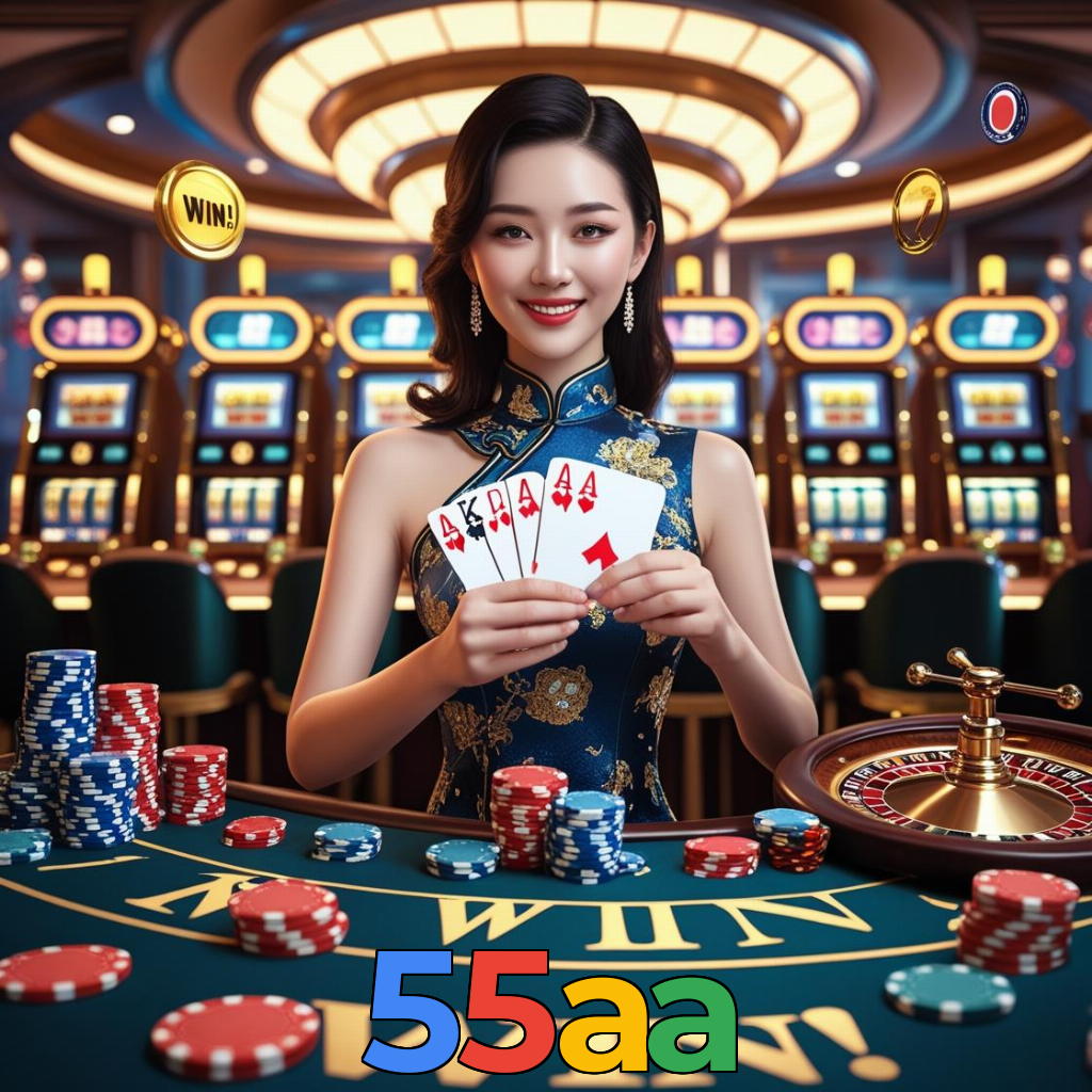 55aa：Jogue slots, aposte no futebol e ganhe prêmios incríveis no cassino!